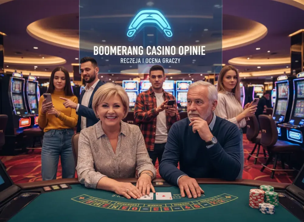 Boomerang casino opinie - recenzja i ocena graczy